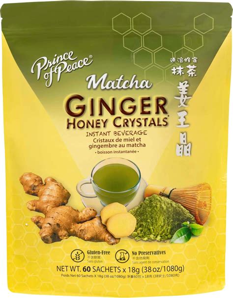 Amazon.com : Prince of Peace Instant Ginger Honey Crystals, 30 Sachets ...