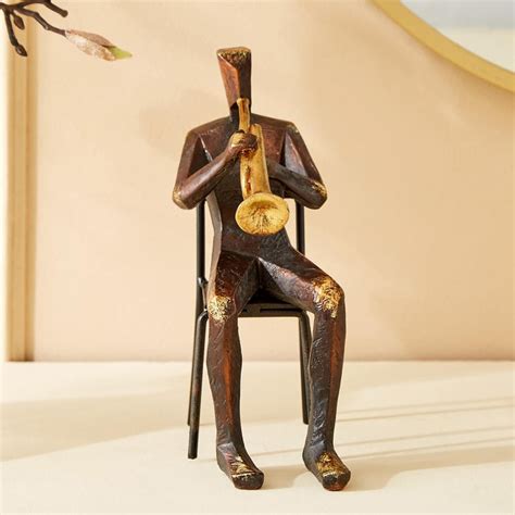 Buy Eternity Vogue Hart Polyresin Trumpet Figurine from Home Centre at ...