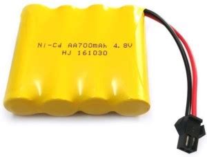 VGS MARKETINGS 4.8 V 700MAH NICD RECHARGEABLE AA BATTERY PACK FOR ...