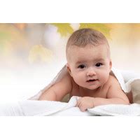 Child's Love - Cute Baby In A White Towel - Baby Posters | OshiPrint.in