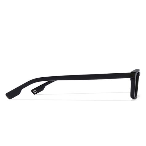 Buy Blue Block Phone & Computer Glasses: Black Full Rim Rectangle John ...