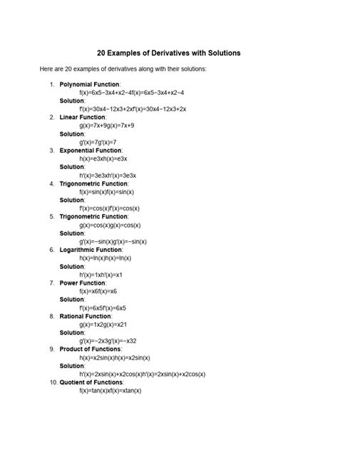 Image result for Derivative Worked Examples
