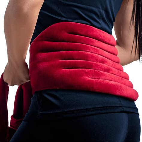 Medcosa Heated Lower Back Pack | Flexible Comfort Heating Pad | Long ...