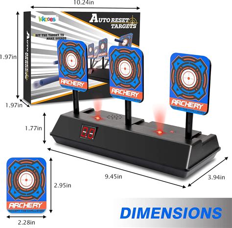KKONES Electric Scoring Auto Reset Shooting Digital India | Ubuy