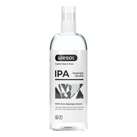 Wesol IPA Isopropyl alcohol 99.9% Spray | (CH3)2-CH-OH CAS: 67-63-0 ...
