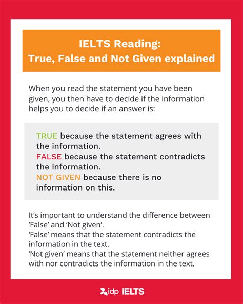 Your Guide to IELTS Reading: True, False, Not Given | IELTS Australia