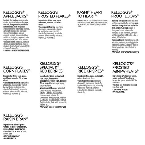 Kellogg's Total Assortments, Breakfast Cereal, Variety Pack, (72 Count ...