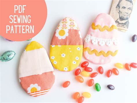 Reusable Fabric Easter Egg Pattern — Pin Cut Sew Studio