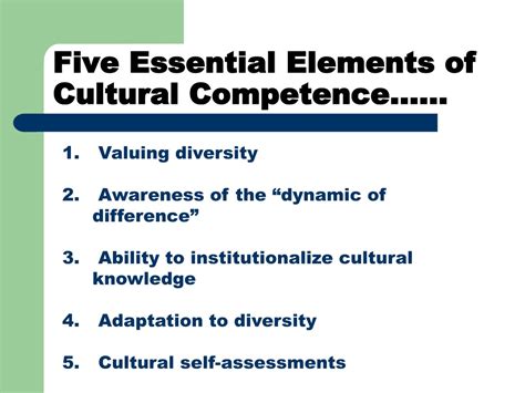 PPT - Cultural Competency: Techniques and Strategies that Work PowerPoint Presentation - ID:8909312