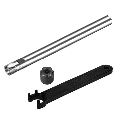 10mm Diameter 120mm Length Precision C10-ER8-100L Straight Shank Flat ...