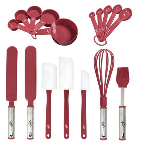 Nylon Red Stainless Steel Baking Utensils (Set of India | Ubuy