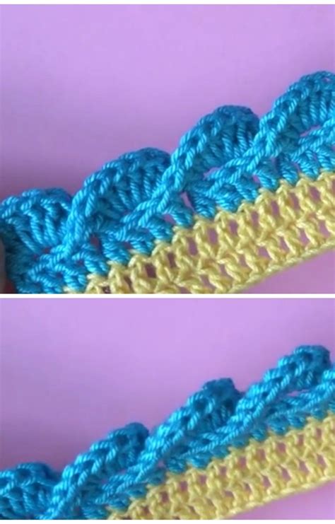 Image result for Crochet Border Patterns