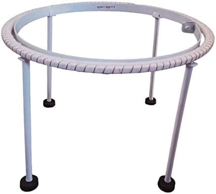 ADW Craft’S® Aari Embroidery 18” Stand with Wrapped Wooden Frame, Aari ...