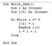 VBA While Loop 的图像结果