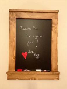 Chalkboard Frame by White Framed Chalkboard Gift Diy Projects Chalkboard Frame