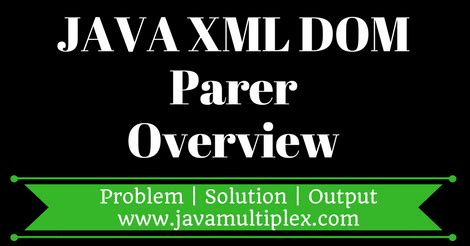 Image result for Java Read XML Parser Dom