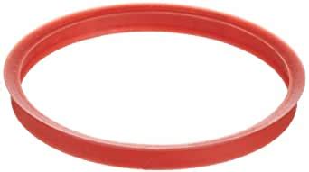 Wheaton 240760 Red ETFE Screw Cap for Wheaton Lab 45 Media Bottle Pour ...