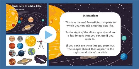 Solar System PowerPoint Project 的图像结果