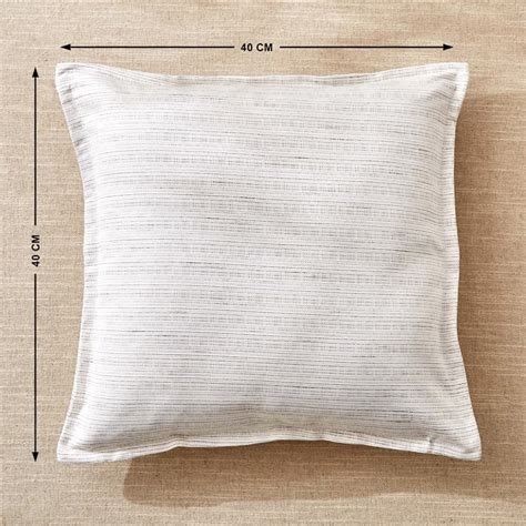 Buy Drift Set of 2 Cushion Covers with Flange - 40x40cm from Home ...