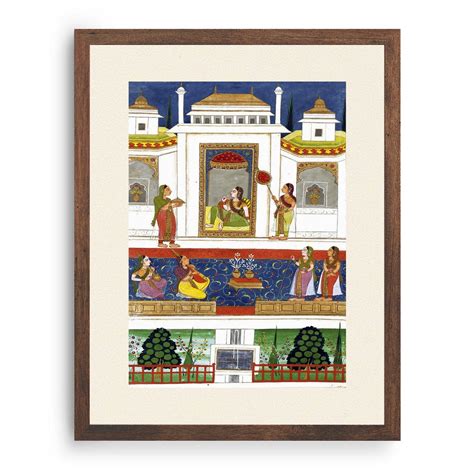Mughal Queen: Buy Mughal Miniature Paintings – Dessine Art