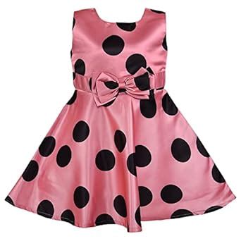 Buy Wish Karo Baby Girls Frocks Dress for Girls-(stn807bgrdy_Peach_8 ...