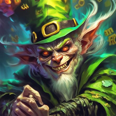 Evil Leprechaun Art