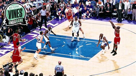 #NBArank Best Playoff Vines: Michael Jordan's game-winning jumper over ...