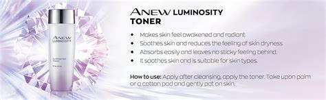 Avon Luminosity (Avon Anew Luminosity Toner) : Amazon.in: Beauty