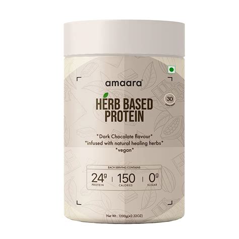 Amaara Herbs Plant Protein with Goodness of Herbs,Ashwagandha,Turmeric ...