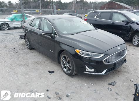 2019 Ford Fusion, Hybrid Titanium | 3FA6P0RU5KR273570 | BidCars