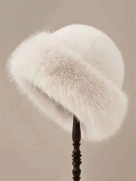 1pc New Arrival Winter Furry Hat For Women, Autumn/Winter European ...