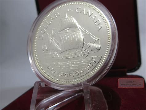 1679 - 1979 Griffon Royal Canadian Proof Silver Dollar - W/ Box