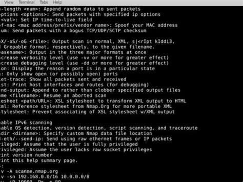Vulnerability Scanning Nmap 的图像结果