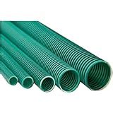PVC Suction Hose/Pipe, Green (1-1/2" x 6 meters, Ultra Light & Flexible ...