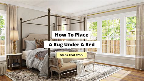 How To Get A Rug Under Bed at Roy Glover blog