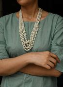 Oceanic Opulence: Pearl Cocktail Necklace By Totapari Jewellery