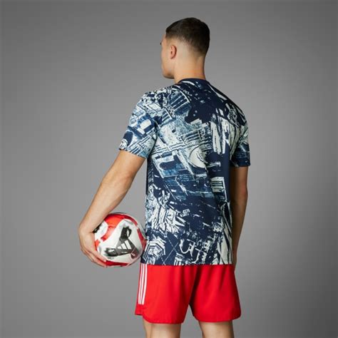 adidas FC Bayern Pre-Match Jersey - White | Free Shipping with adiClub ...