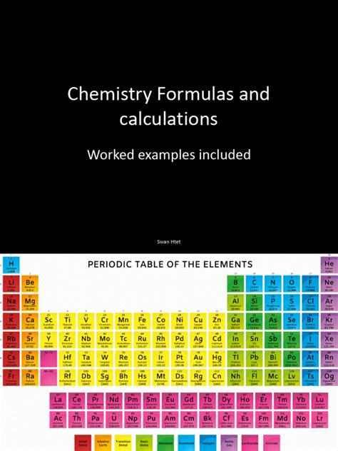 Image result for Chemistry Calculation of Formula Tutorial Class