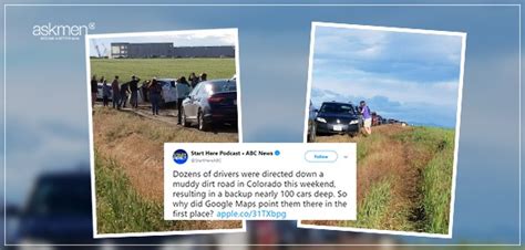 Google Maps Lands Nearly Hundred Drivers In A Mucky Mess (Literally ...
