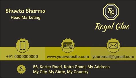 Image result for Visiting Card Video Create