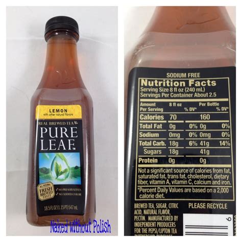 Pure Leaf Lemon tea from @influenster #vitalityvoxbox | Influenster ...
