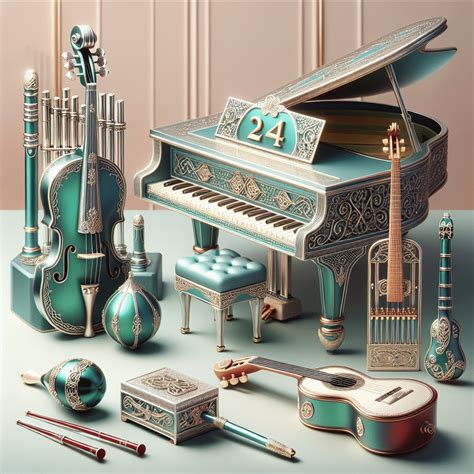 Musical Instruments: Unique 24th Anniversary Gifts