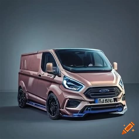 Custom bodykit design for the 2023 ford transit custom