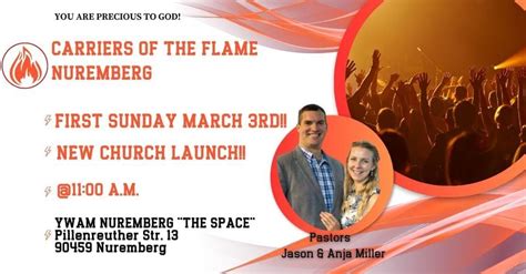 Carriers of the Flame Nuremberg Church, YWAM Nuremberg, Nürnberg, 3 ...