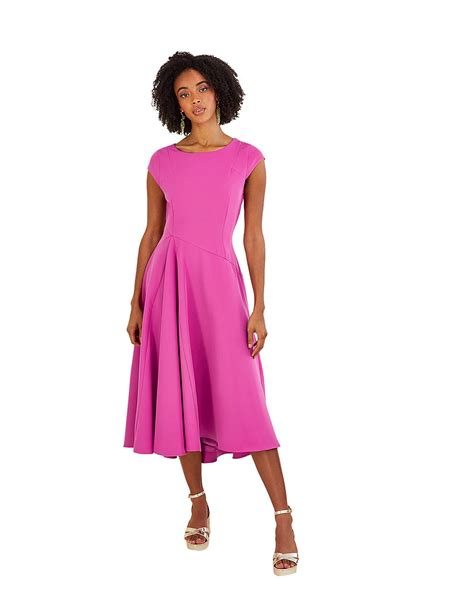 Monsoon Sarah Structured Midi Dress | Ambrose Wilson
