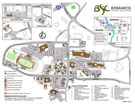 University Of Mary Bismarck Campus Map