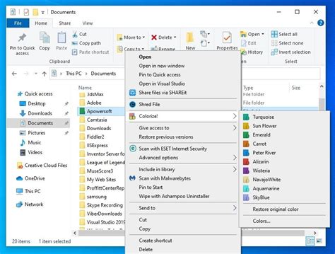 Descargar Folder Colorizer 2.4 para PC Gratis