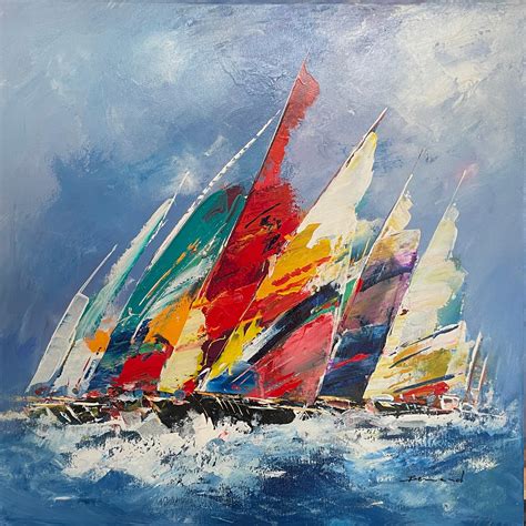 Acrylic Painting Sailing Boat Tutorials 的图像结果