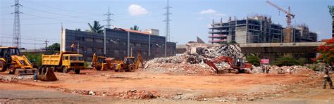 Building Demolition Contractors in Bangalore | Old House Demolishing in ...