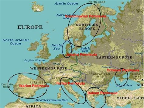 Continents- Europe - UPSC PDF Download